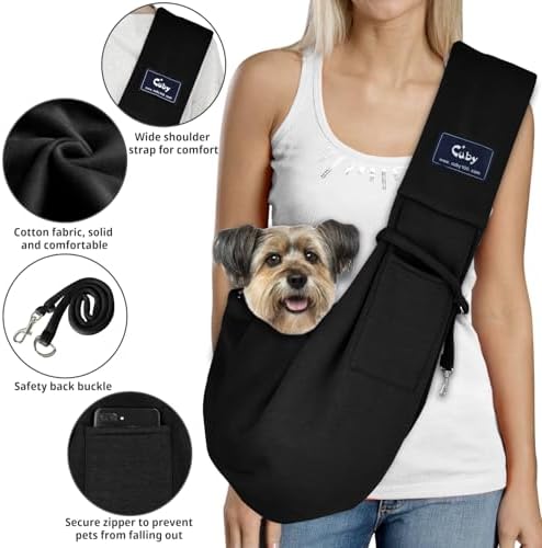 CUBY Dog and Cat Sling Carrier - Image 3