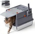 Stainless Steel Cat Litter Box by Bsadne
