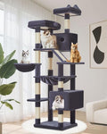 Taoqimiao Cat Tree, 71 in Extra Large Cat Tower by Taoqimiao