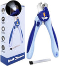 LED Dog Nail Clippers with Light, Pet Nail Trimmer by ThunderpawsUSA