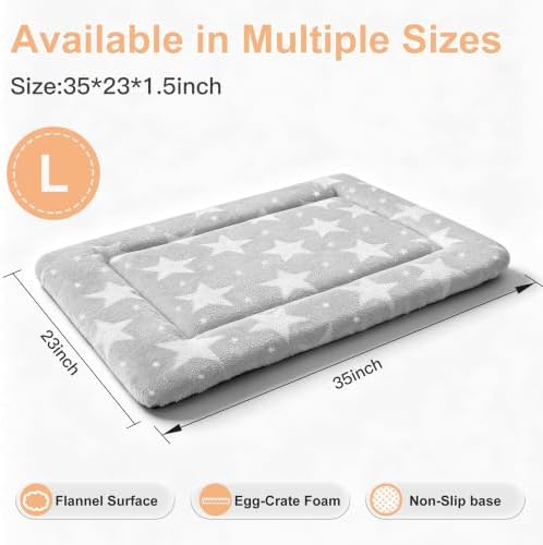Dog Bed Mat, Reversible Dog Crate Pad - Image 5