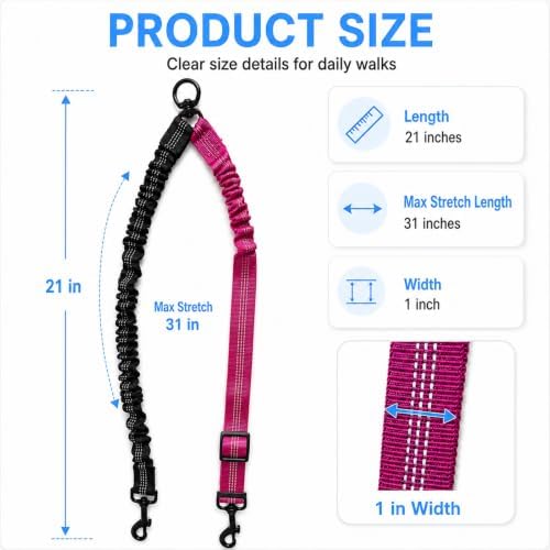 Double Dog Leash, Retractable Dog Leash - Image 5