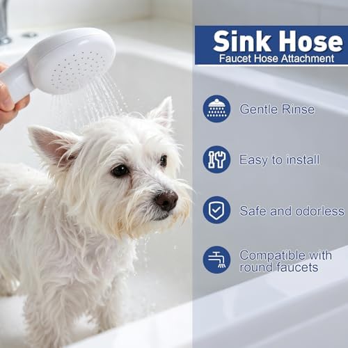 Dog Shower Hose Attachment for Faucet - Image 3
