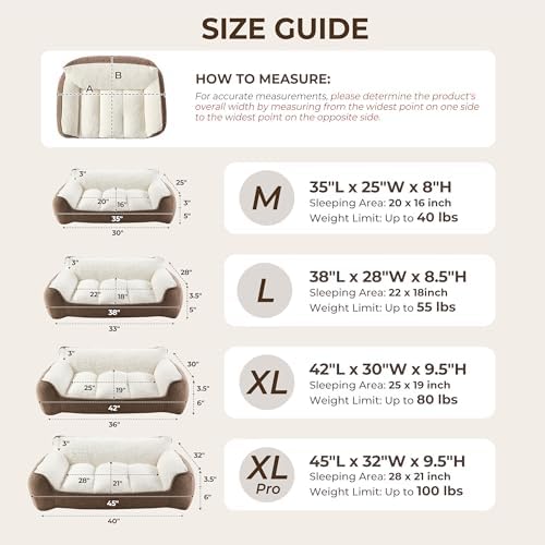 XL Extra Thick Orthopedic Bolster Dog Bed - Image 4