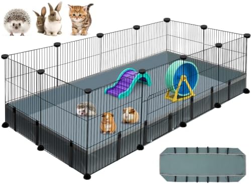 VISCOO 12 Panels Small Animal Playpen by VISCOO