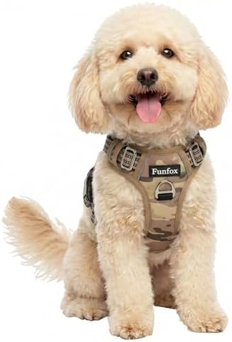 Funfox Dog Harness No Pull, Adjustable Pet Vest Harness, Super Soft Material by MyFUNFOX