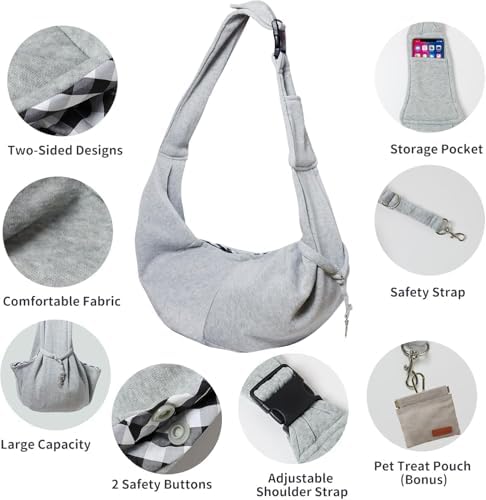 CONLI Small Dog Carrier Sling - Image 4