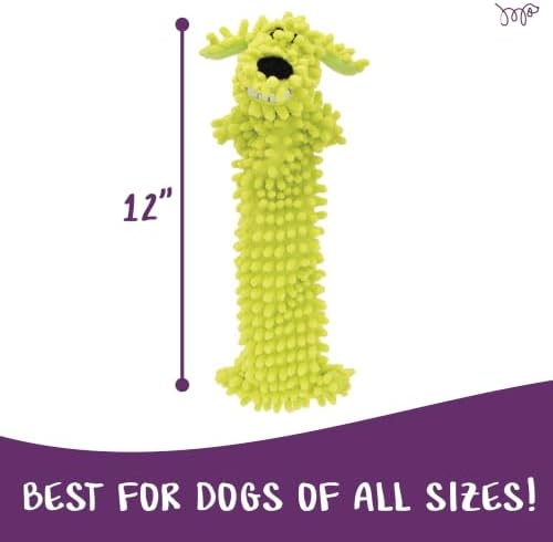 Multipet 12-Inch Floppy Loofa Light Weight No Stuffing Dog Toys - Image 5