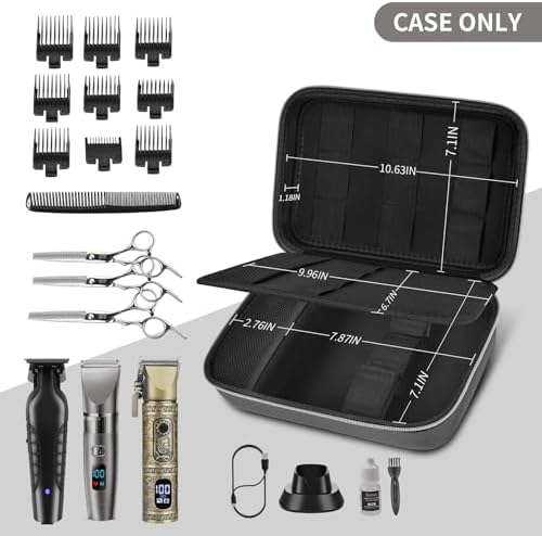 Boobowl Barber Accessories Bag for Clippers and Supplies, Hair Clipper Box - Image 2