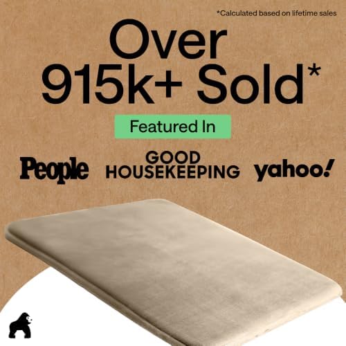GORILLA GRIP® Memory Foam Bath Rug - Image 6