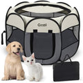 Goozii Pet Cat Playpen for Indoor Cats Enclosed, Puppy Dog Play Pen for Outdoor by Goozii