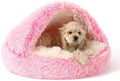NOYAL Hooded Donut Bed, Calming Cave by Noyal