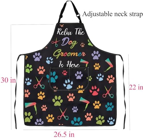 FUSTMW Dog Groomer Apron With Pockets - Image 2