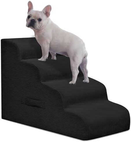 Mesa Lemon 4 Step Dog Stairs Pet Ramp by MesaLemon