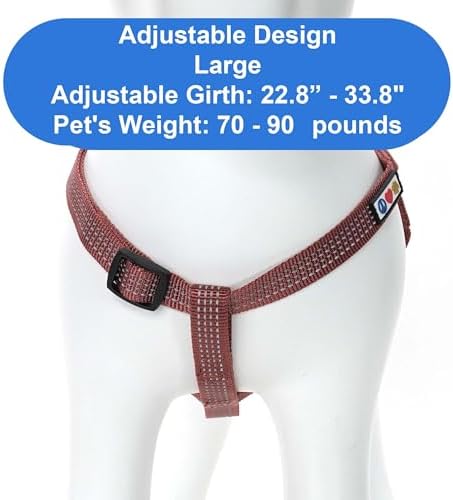 Pawtitas Reflective Step-in Dog Harness – Adjustable No-Pull Vest - Image 3