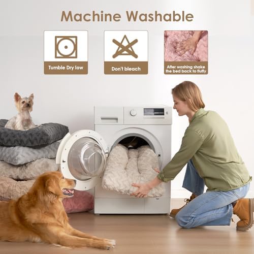 EHEYCIGA Washable XL Dog Beds Large Sized Dog, 41x27 Inch Pet Bed - Image 5