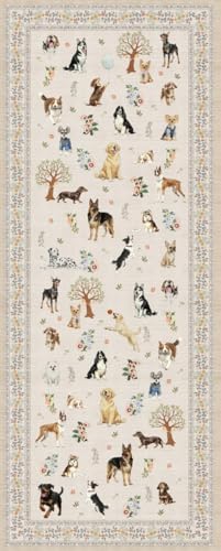 Beige Hallway Runner Rug 2x5 for Bedroom Kitchen - Image 6