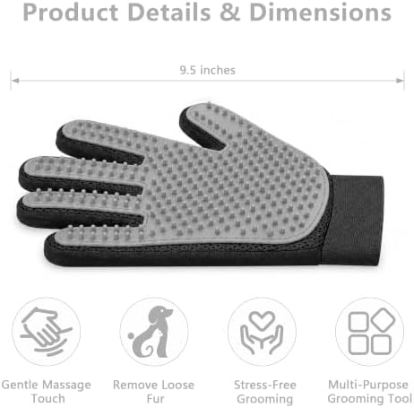 Pet Hair Removal Glove with Silicone Tips - Image 2