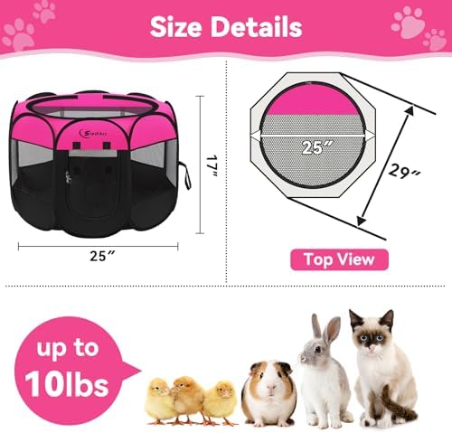Siedihit Dog Playpen, Puppy Pet Playpens Indoor - Image 3