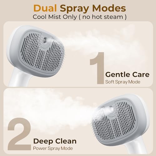 Pecute Self-Cleaning Steam Dog Cat Brush - Image 5
