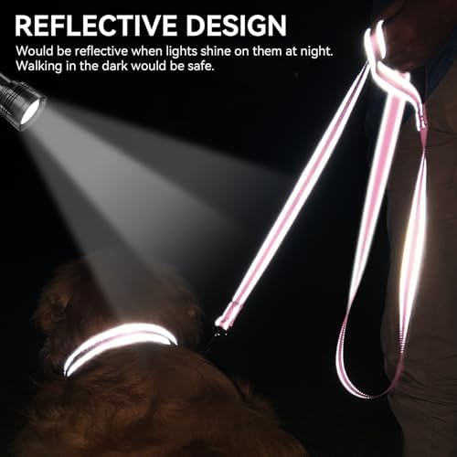 Joytale Reflective Dog Leash for Small Dogs, 6 FT x 3/4" - Image 4