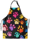 Art Apron with Pocket for Women Men by DZGlobal