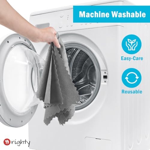 Orighty Microfiber Cleaning Cloth Bulk, 50 Pack Shop Towels 12x12 in - Image 7