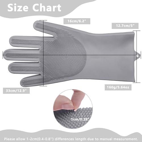 Pet Grooming Gloves—Dog Washing Gloves - Image 2