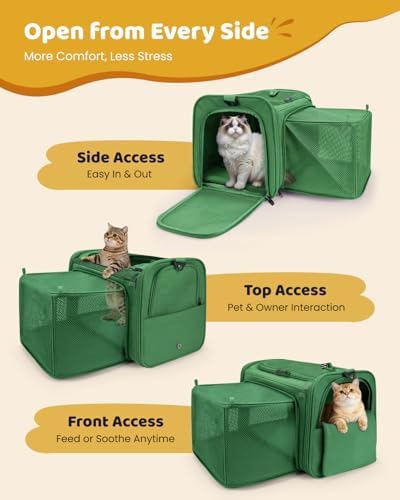 MIDOG Soft Cat Carrier Airline Approved, Expandable - Image 3