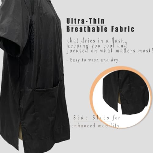 Dog Grooming Smock Water Resistant Hair Proof Unisex - Image 5