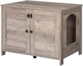 HOOBRO Litter Box Enclosure, Cat Litter Box Furniture by HOOBRO