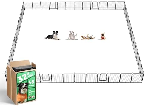 FXW Rollick Dog Playpen, Yard & RV Camping, 48 Panels by FXW