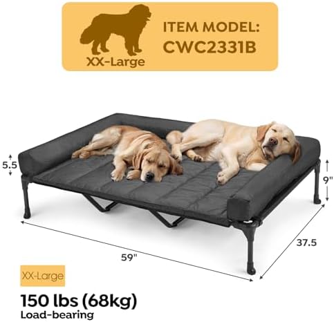Veehoo Outdoor Elevated Dog Bed - Image 5