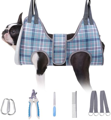 BEAUTYZOO Dog Grooming Hammock for Small Dogs/Cats, Nail Trim Restraint by BEAUTYZOO