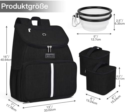 BAGLHER丨Dog Travel Bag, Airline Approved Pet Supplies Backpack, Dog Travel - Image 3