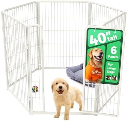 FXW Homeplus Indoor Dog Playpen, 6 Panels, by FXW