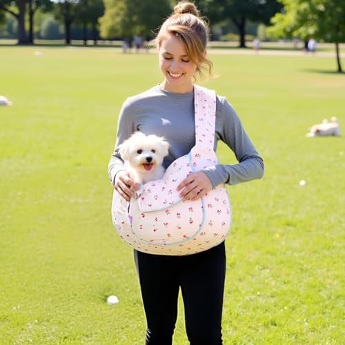 Pet Sling Carrier for Cat Small Dog Gifts for Pet Mom Girls - Image 6