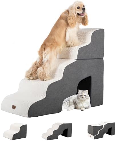 Garnpet Dog Stairs for High Beds by Garnpet