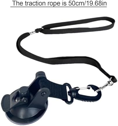 Suction Cup Cat Bathing Tether- Bolts Snapping Swivel, Heavy Duty Tub Wall - Image 7
