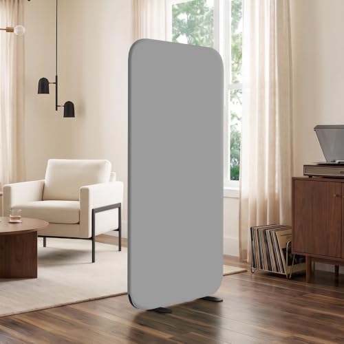 DECOLAB Standing Room Dividers, Portable Panel Wall 29x65 inch - Image 3