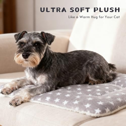2-Pack Dog Blanket for Crate, Washable Reversible Plush Crate Liner - Image 3