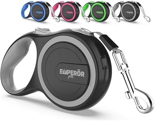 Emperor Pets Retractable Dog Leash, 26 ft by EmperorPets