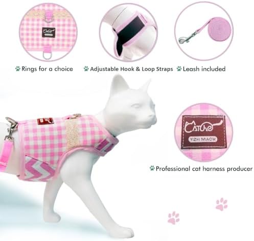 Cat Harness and Leash Set Escape Proof, Extra Large - Image 3