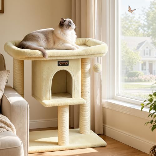 Cat Tree Tower Scratching Post for Indoor Large Adult Cats - Image 4