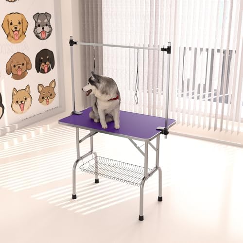 42" Dog Grooming Table Foldable Pet Grooming Tables by TRODEP