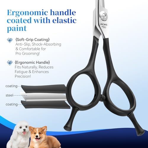4.5" Small Dog Grooming Scissors - Image 4