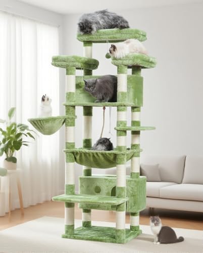 Gitelsnour Cat Tree, Big Condo Hammock GCT030GR by Gitelnour