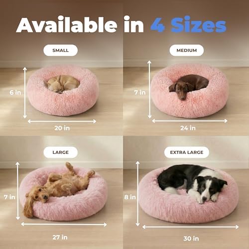 Best Pet Supplies Round Calming Dog Bed - Image 5