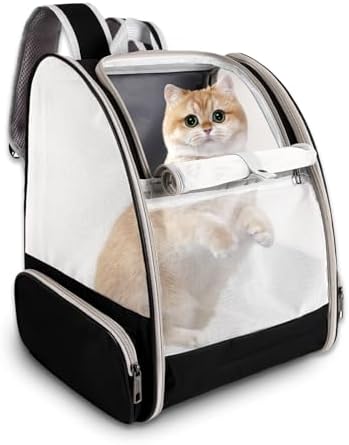 Cat Backpack Carrier, Pet Carrier Airline Approved by Unknown