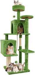 58.5inch Large Cat Tree Tower Condo by TSCOMON